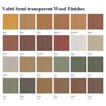 valttib semi-transparent wood finishes